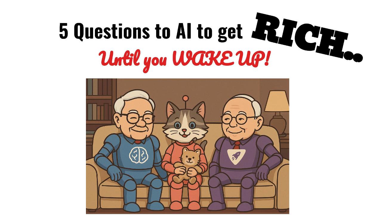 5 Questions to AI to get RICH… Until You Wake Up